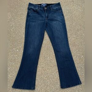 Democracy Abroad Solution Itty Bitty Bootcut Jean Size 8 Bootcut 32” inseam